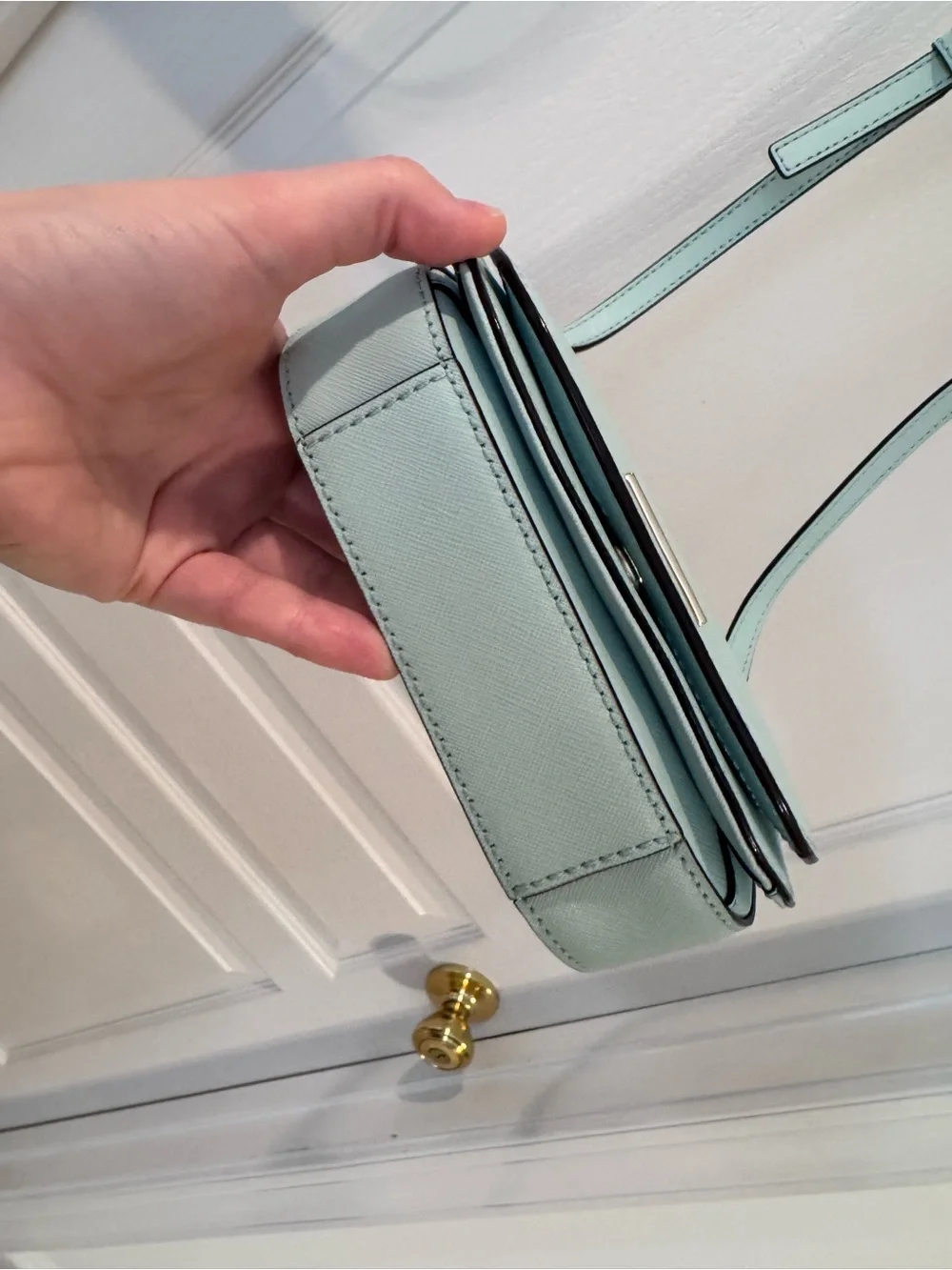 kate spade Mint Green Saffiano Crossbody Bag